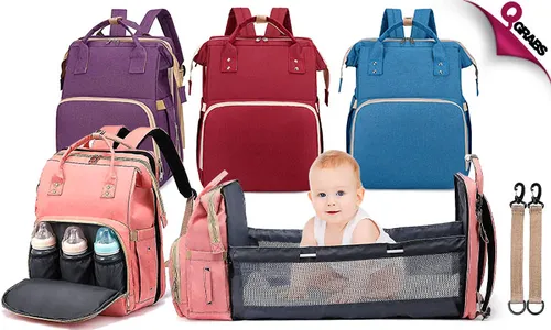 Multifunctional Diaper Backpack!
